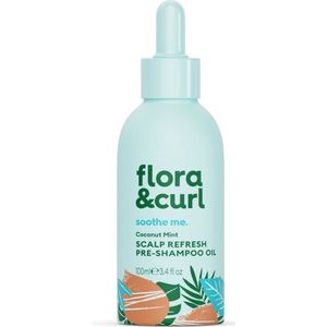 Flora & Curl - Coconut Mint Scalp Refresh - Pre-Shampoo Oil - Vegan - Dierproefvrij