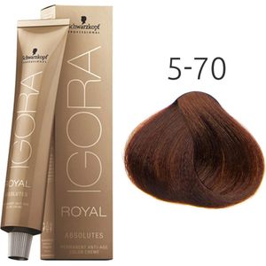 Schwarzkopf Professional - Schwarzkopf Igora Royal Absolutes 5-70 60ml