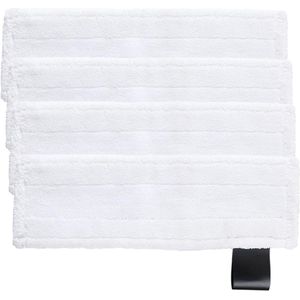 4 Stuks Microvezeldoeken - Compatibel met Karcher-veegmachineaccessoires - geschikt voor Karcher Easyfix SC1, SC2, SC3, SC4, SC5 vloerdoeken Doekenset Stoomreiniger Pads Doeken
