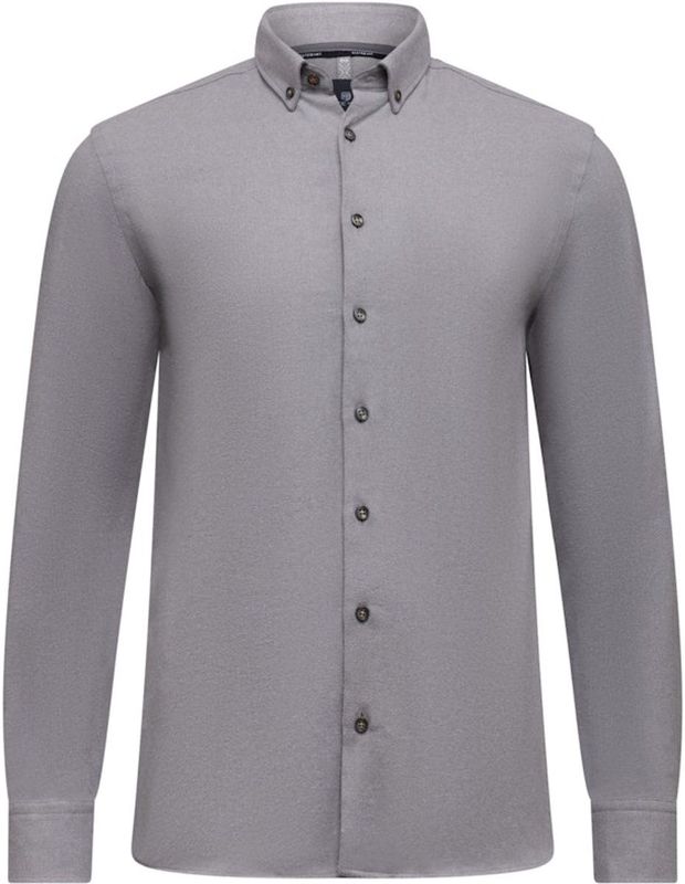 State of Art - Overhemd - Licht Grijs - Lange Mouw - 21125213
