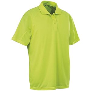 Senvi Sports Performance Sport Polo - Kleur Fluoriserend Geel - XL