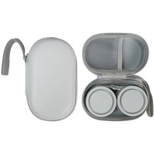 Draagbare opvouwbare nekventilator, handsfree draagbare persoonlijke ventilator, oplaadbaar, 360° draaibare kettingkoelventilatoren kunnen etherische olie toevoegen met opbergzak voor opvliegers, thuiskantoor, reizen, buitensporten - lichtgroen