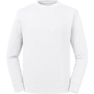 Russell Unisex Adult Reversible Organic Sweatshirt voor volwassenen (Wit)