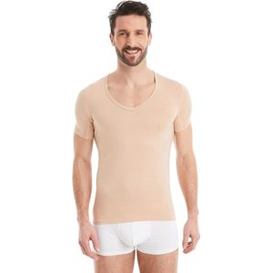 Functioneel Onderhemd voor Heren - V-hals Anti-Zweet Shirt met Verkoelende Inzetstukken