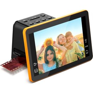 QPFO® Fotoscanner - Digitale Foto Scanner met 18 cm LCD Scherm - Negatiefscanner en Diascanner - Foto’s Digitaliseren