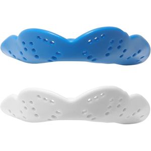 Heren mondkapje 2 stuks - Tandbescherming vechtsport - Mondmasker boksen Mma hockey voetbal Muay tha Ice Hockey - Volwassenen