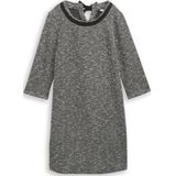 TOM TAILOR Jurk  zwart gemêleerd