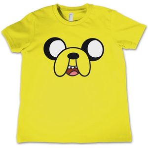 Adventure Time Jake The Dog Girls Kids T-Shirt Yellow-4 Jahre