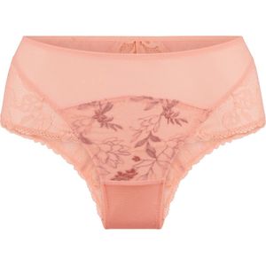 Lingadore - Hipster - Coral Tones - Semi-transparant met Kant