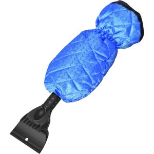 Bovista Ijskrabber Met Handschoen - Ijskrabber Auto - Voor Auto - Ruitenkrabber Auto - Sneeuw krabber - Auto Krabber - Blauw