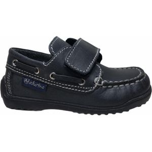 Naturino velcro lederen mocassins 4110 navy mt 20