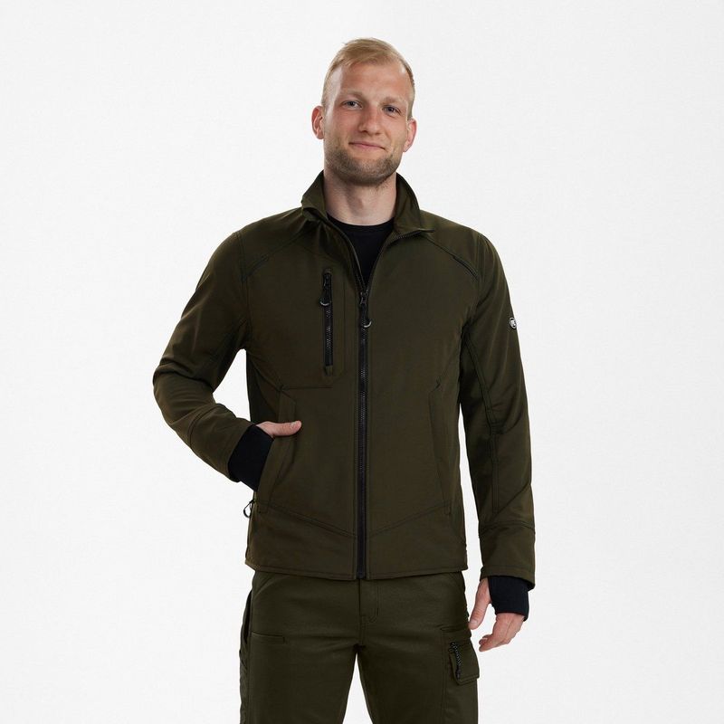 Engel - X-treme - Werkjack - Forest Green - 4-weg Stretch