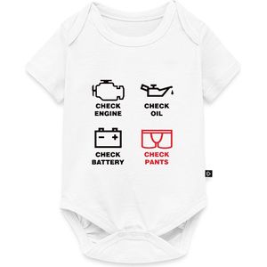 Baby Checklist Grappig Cadeau Voor Vaders Baby Rompertje Met Korte Mouwen