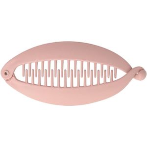Haarsoires Haarspeld Bananenklem 14cm - Staartklem - Basic - Matte Kleur - Roze (kopie) - Haarclip - Langwerpige Staart Haarklem - Banana Clip - Hair Clip - Decoratieve Haaraccessoire