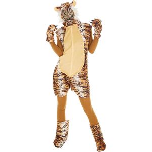 dressforfun - Kostuum tijger M - verkleedkleding kostuum halloween verkleden feestkleding carnavalskleding carnaval feestkledij partykleding - 300863
