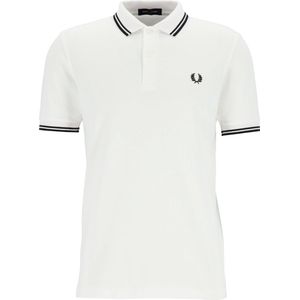 Fred Perry Polo M3600 Wit - Maat XXL - Heren