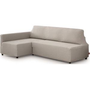 Bankhoes Bali Chaise Longue zonder armleuning links Lichtgrijs