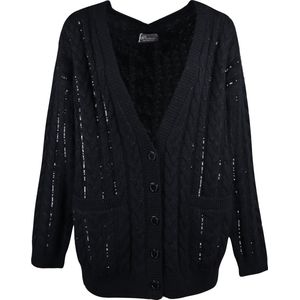 Princess goes Hollywood • zwart wollen vest • maat 36