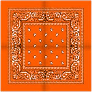 Oranje Boerenzakdoek - 54x54cm