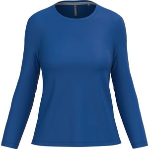Kariban Dames T-shirt ronde hals lange mouwen K383 - Royal Blue - L