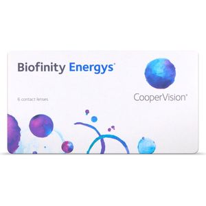 -4.00 - Biofinity Energys™ - 6 pack - Maandlenzen - BC 8.60 - Contactlenzen