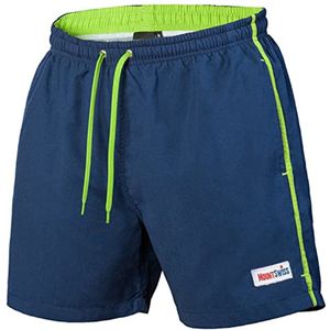 Heren zwembroek met zijzakken en achterzak, modieuze zwemshorts voor vrije tijd en watersport, comfortabele shorts in S - 6XL