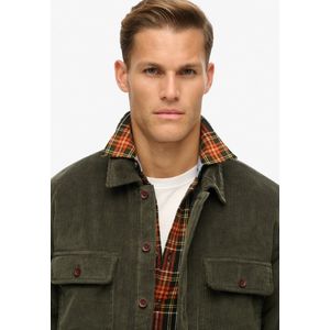 Superdry SURPLUS CORD QUILT OVERSHIRT Heren Trui - Maat L