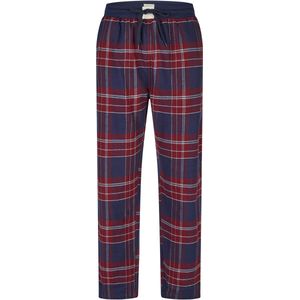 Phil & Co - Pyjamabroek - Blauw/Rood - Flanel - Lang