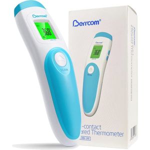 Contactloze Koortsthermometer voor Baby's met Koortsalarm en Temperatuurweergave schakeling °F/℃