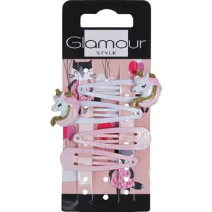 Kinder haarklemmen Paardestaarten 4st.