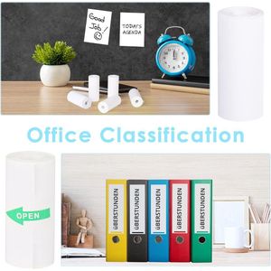 Crrynuo Instant Camera en zelfklevende printbare stickers - Mini thermisch printerpapier (57 x 25 mm) - 10 rollen thermisch papier