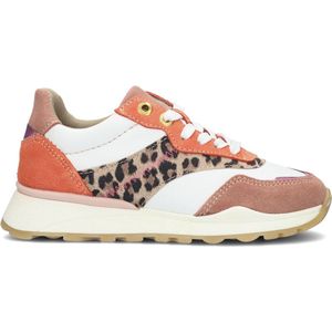 Bullboxer Aex000 Lage sneakers - Leren Sneaker - Meisjes - Wit - Maat 38