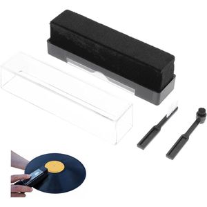 Platenreinigingsborstel - Vinylplatenborstel - Platenspelerreinigingsgereedschap - Vinylplatenspeleraccessoires - Voor platenspelers, cd's, vcd's, dvd's en fotoalbums