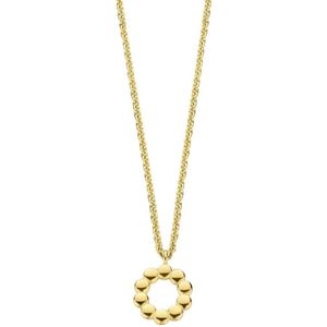 Casa Jewelry - Collier Bulb - Zilver - Goud Verguld - 41 cm