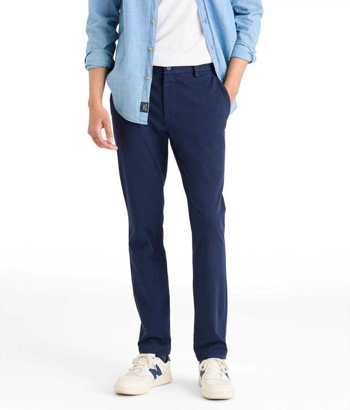 Dockers - Go Activeflex - Chino Broek - Blauw - 33/34