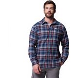 Columbia - Cornell Woods - Overhemd - Blauw - Lange Mouwen