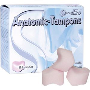 SensEro - Anatomische Tampons - 8 tampons