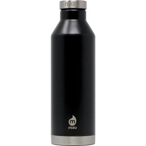 MIZU Thermosfles RVS V8 Black 750 ml Duurzame Isolerende Drinkfles Zwart