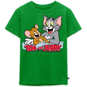 Tom En Jerry Vrienden Premium T Shirt Kinderen
