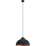 EGLO Truro 2 Hanglamp - Ø 37 cm - Zwart/Koper