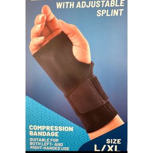 2 Stuks Verstelbare Polsband Carpaal Tunnel Brace Polssteun Sport Tendinitis Pijnbestrijding Voor Artritis Pols bandage Wrap