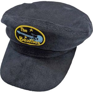 The Beatles - Oval Logo Pet - S/M - Blauw