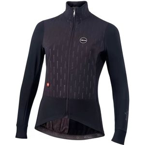 Nalini - HP EMBOSSED LADY JKT - Fietsjack - Zwart - Lange Mouwen - Warm - Winter