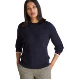 Tommy Hilfiger Ww0ww44993 Trui Blauw S Vrouw
