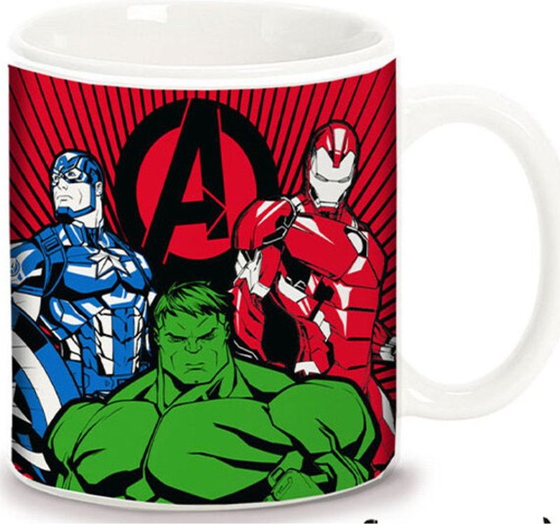 Marvel - Avengers - Mok - Multikleur - 325 ml - Keramiek