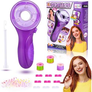 Zeynomax Automatische Haarvlechten - Haarvlechtmachine voor Kinderen - Vlechthulp - Magische Haarstyling Tools