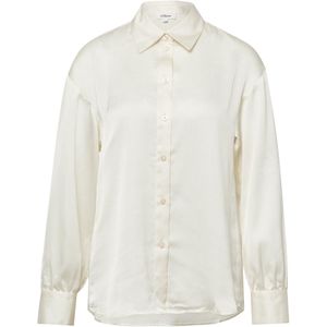 Blouse - Satijnen Blouse - Vloeiend - Ontspannen Pasvorm