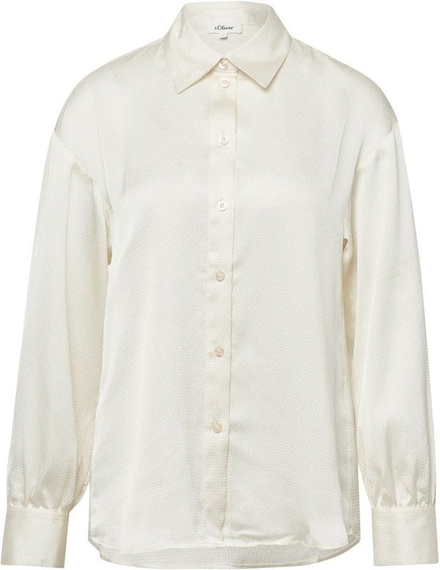 Blouse - Satijnen Blouse - Vloeiend - Ontspannen Pasvorm