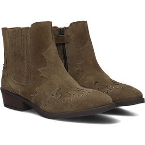 Apples & Pears B0011680 Chelsea boots - Enkellaarsjes - Meisjes - Groen - Maat 36