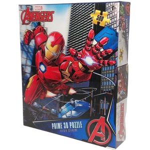 Marvel - Iron Man in de strijd Puzzel 500 stk 61x46 cm - met 3D lenticulair effect